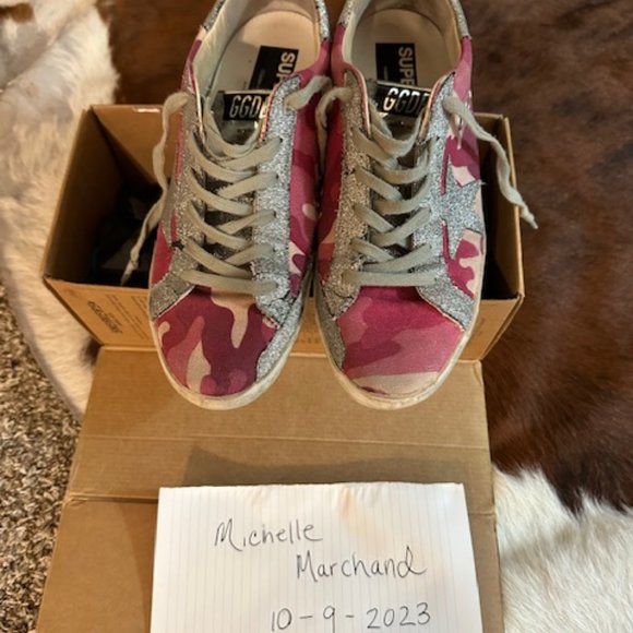 Golden Goose Superstar Women's Pink 10B - Picture 10 of 10